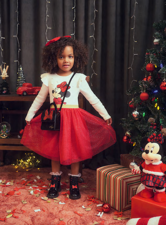 Vestido Minnie Navidad