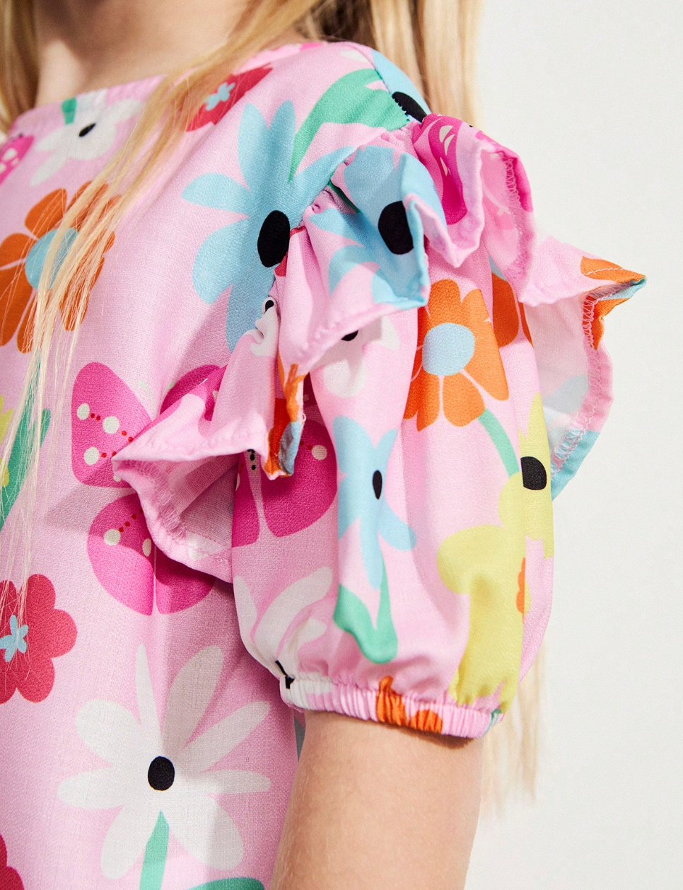 Blusa flores colores