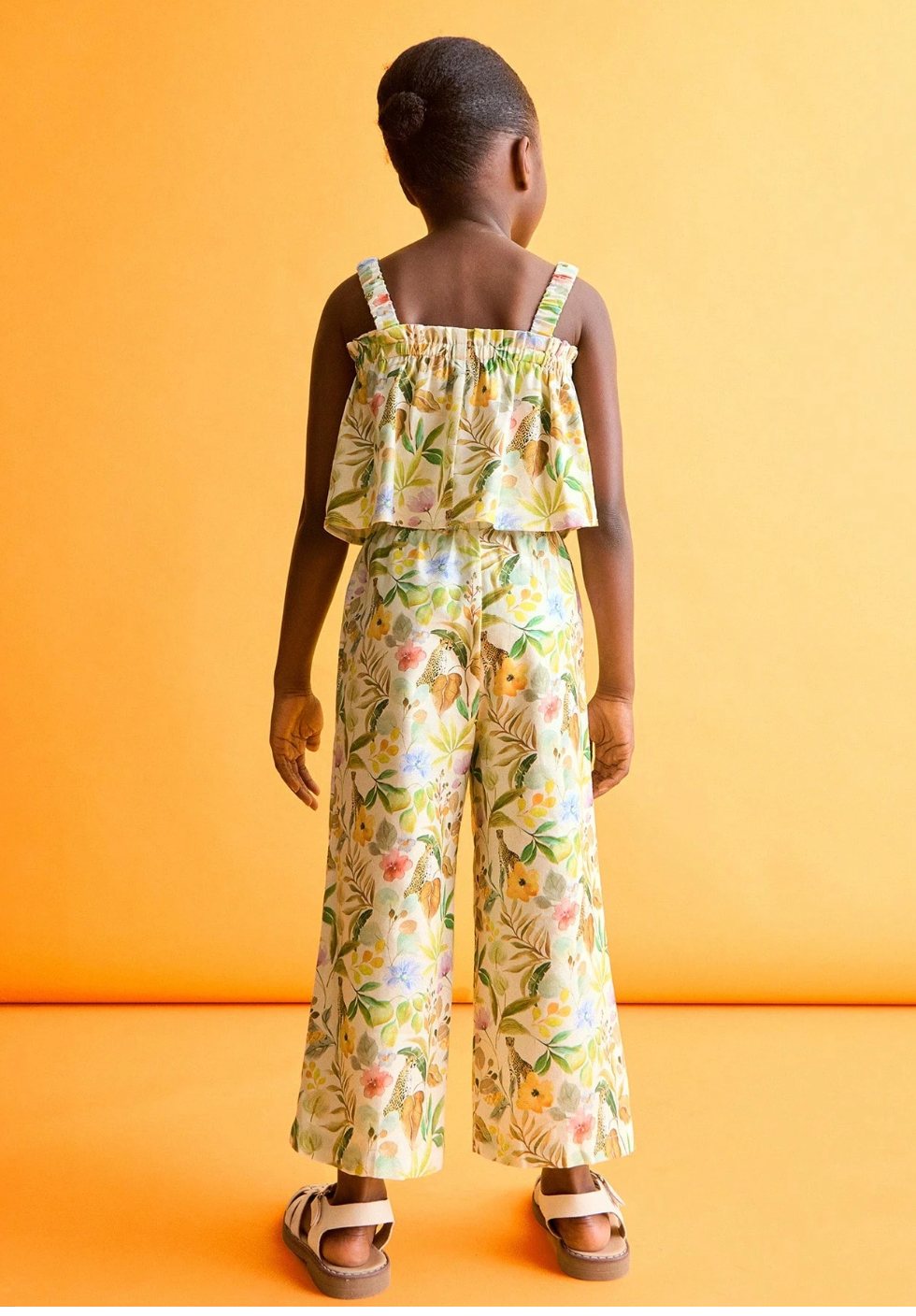 Conjunto pantalon y top selva