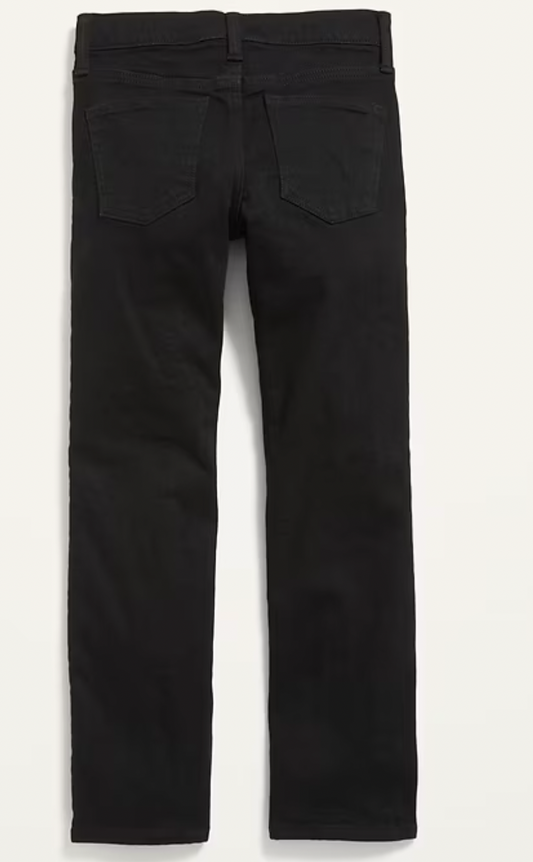 STRAIGHT JEAN NEGRO OLD NAVY VARON