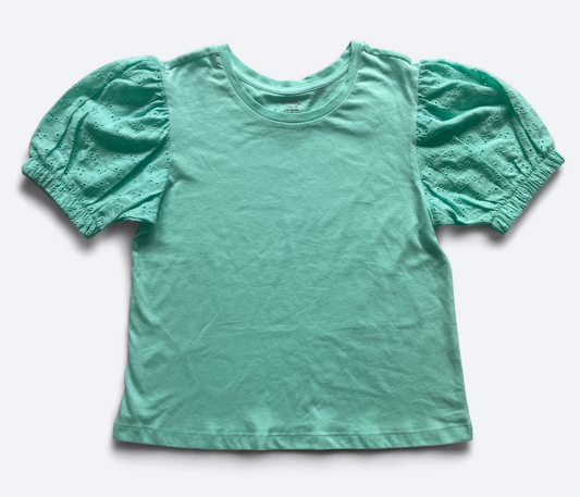 Camisa De Manga Abombada