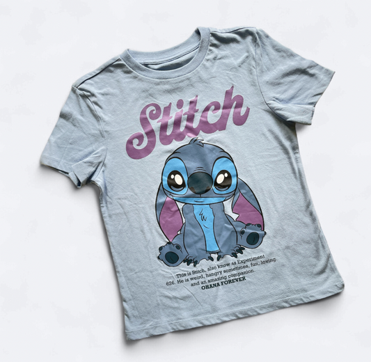 Camiseta Stitch Azul