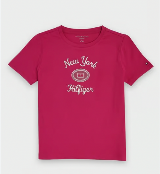 Camiseta Rosada Hilfiger