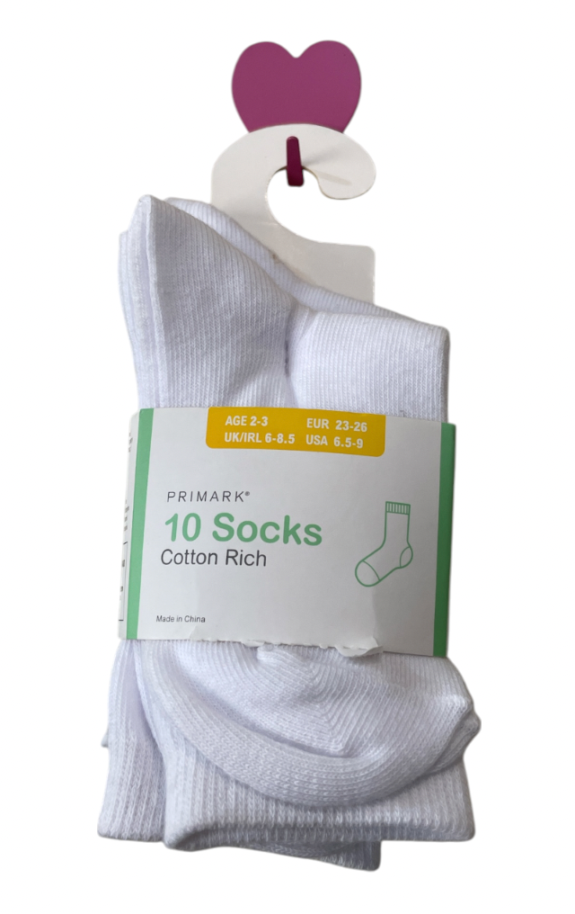 Paquete de Calcetines Blancos