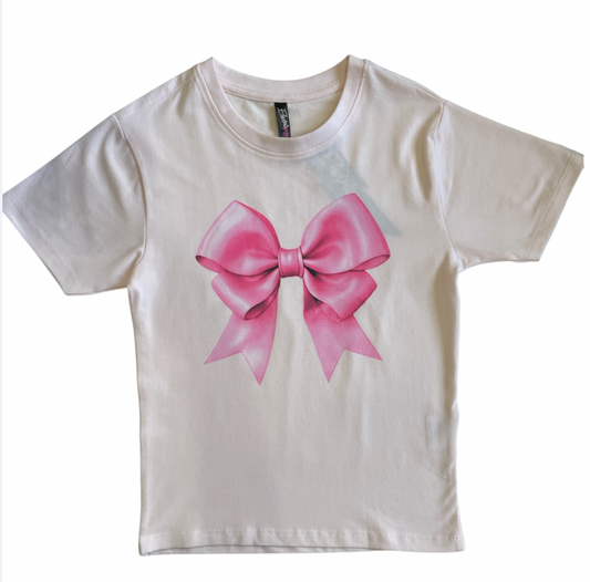 Camiseta Rosada de Chongo