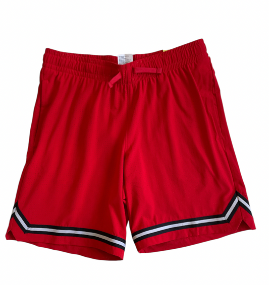 Basketball short rojo