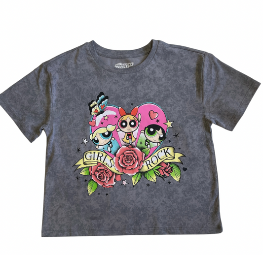Camiseta Estampada de Las Chicas Superpoderosas