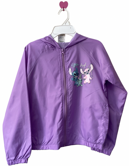 Abrigo Impermeable de Stitch y Angel