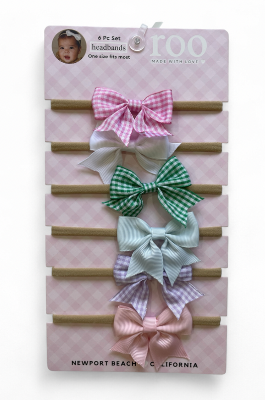 Set de 6 Headbands