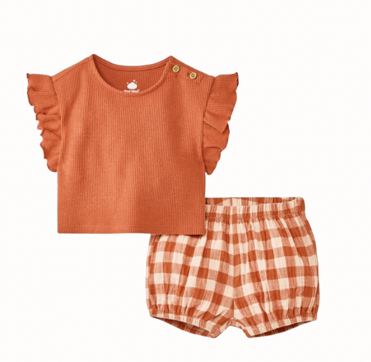 Conjunto short Cafe