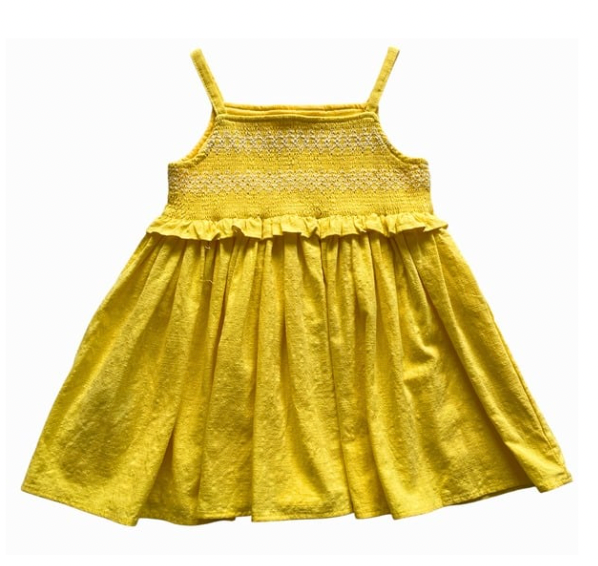 Vestido Amarillo bebe