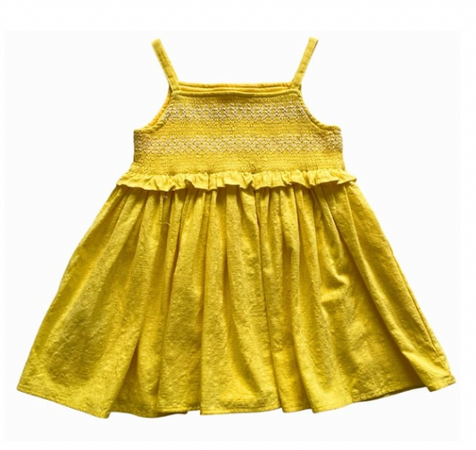 Vestido Amarillo bebe