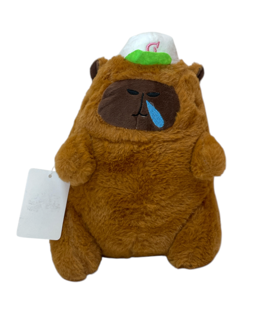 Peluche de Capibara Con Gorra