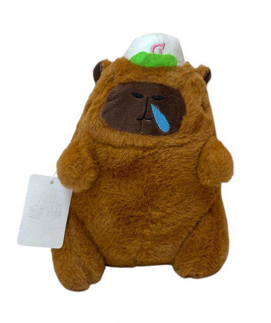 Peluche de Capibara Con Gorra