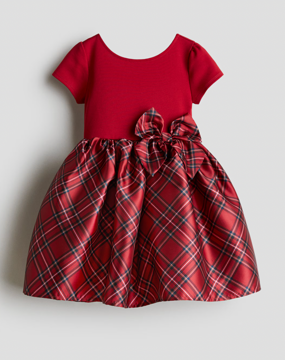 VESTIDO HM ROJO VINO CHONGO CINTURA