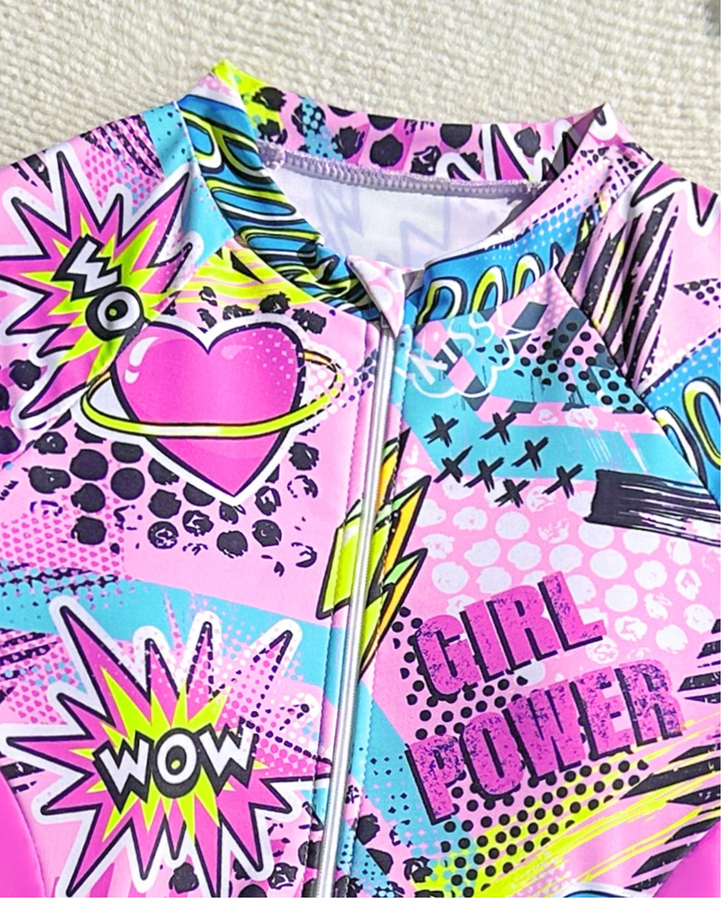 Traje de baño wow morado