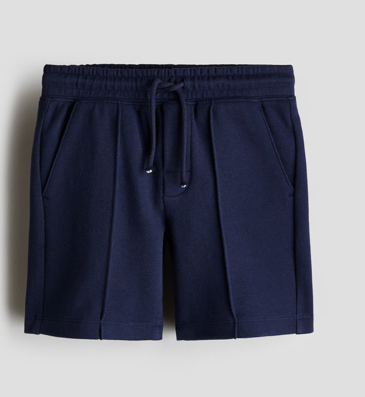 SHORT AZUL MARINO TELA PIQUE HM