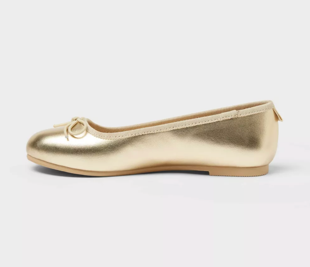 Flats Doradas lisas Cat&Jack