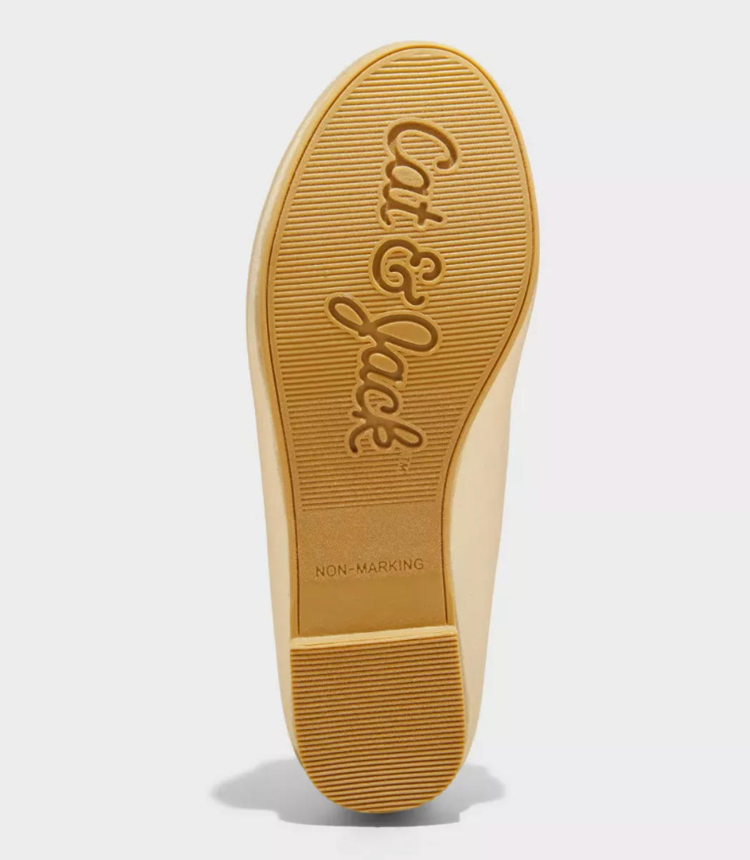 Flats Doradas lisas Cat&Jack