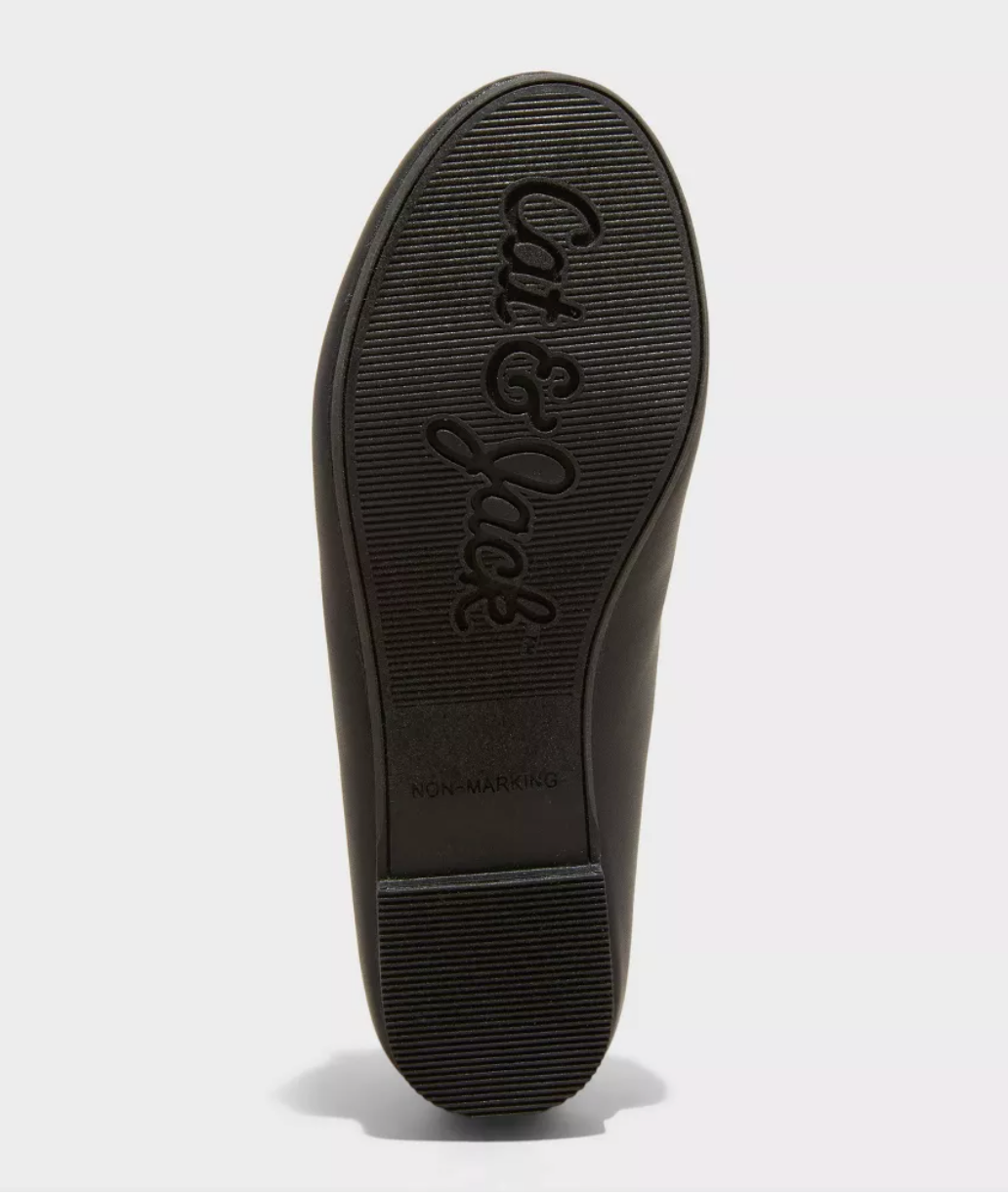 Flats Negras lisas Cat&Jack