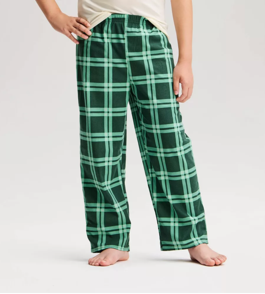 PIJAMA NAVIDAD GRINCH PANTALON CUADRICULADO