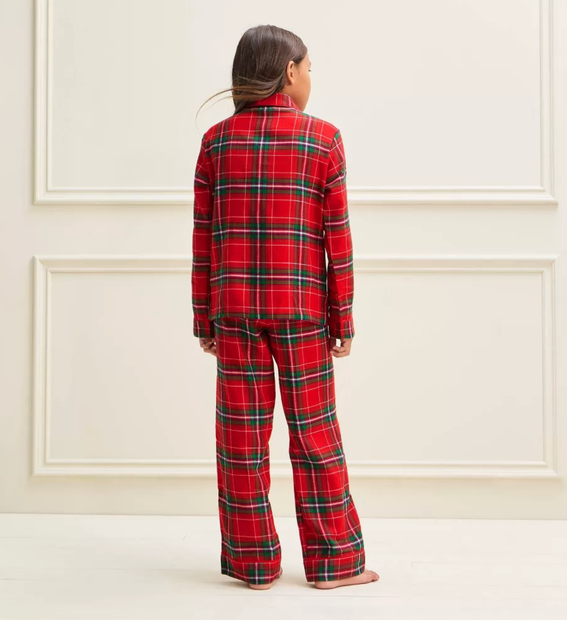 PIJAMA NAVIDAD CUADRICULADA CLASICA PLAID UNISEX