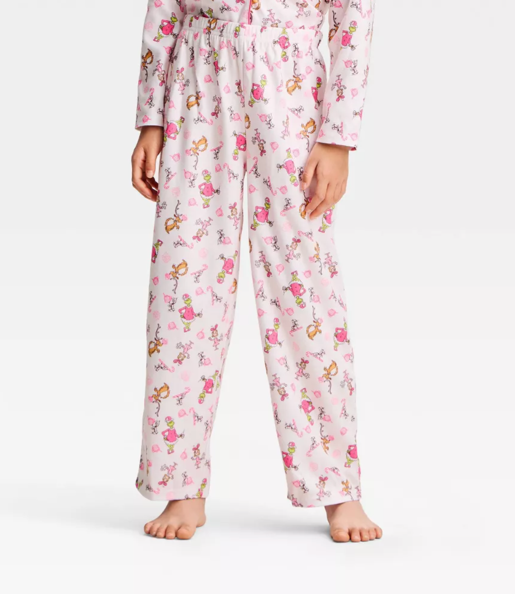 PIJAMA NAVIDAD GRINCH ROSA