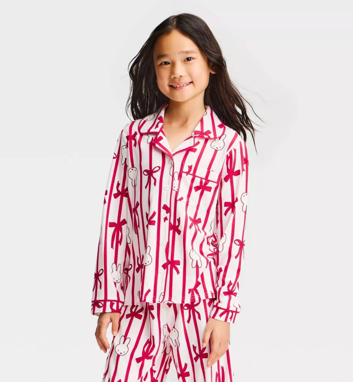 PIJAMA NAVIDAD MIFFY CHONGOS ROJOS