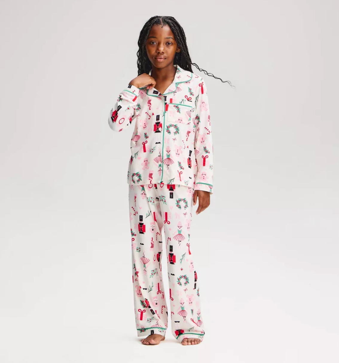 PIJAMA NAVIDEÑA CASCANUECES FAO NIÑA