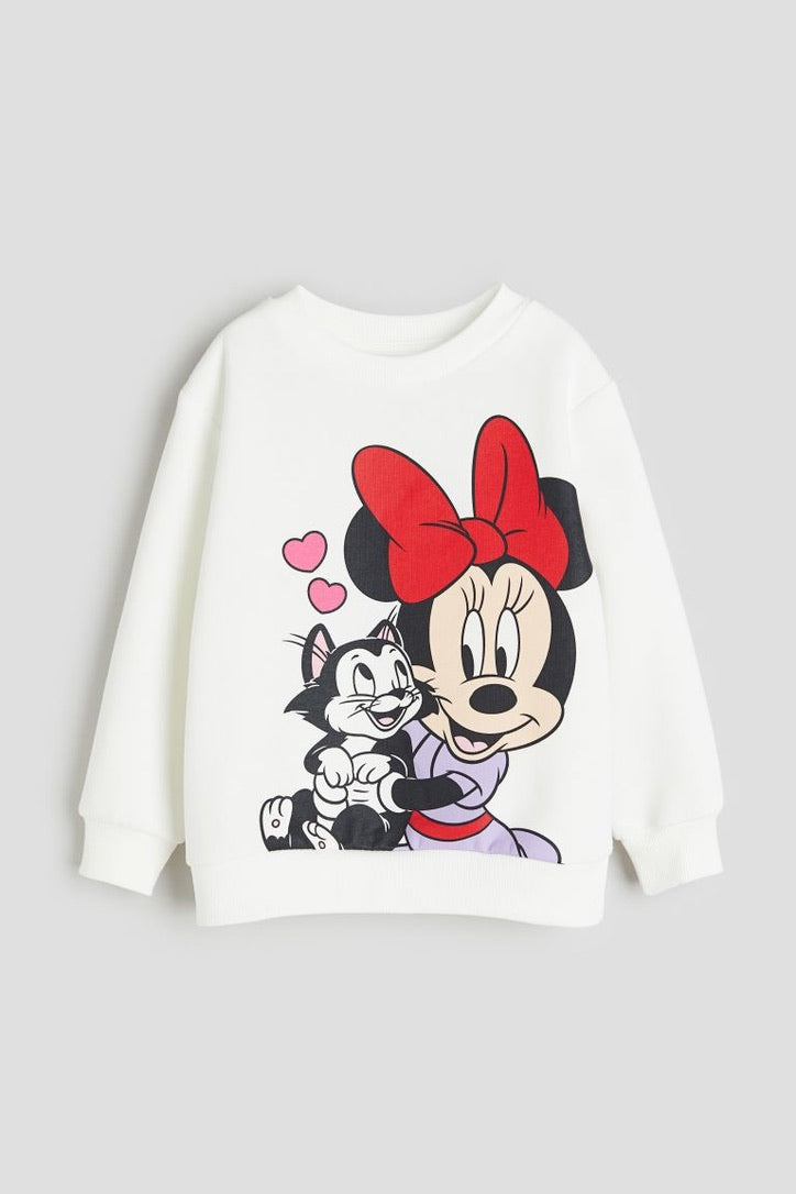 Sudadera Minnie corazón