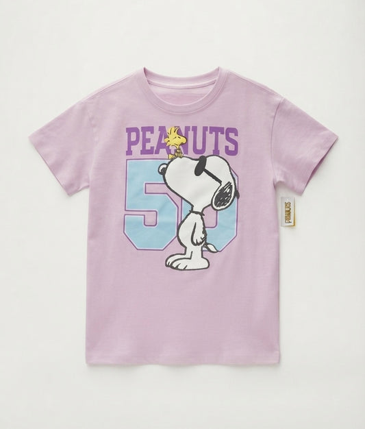 CAMISETA SNOOPY LILA