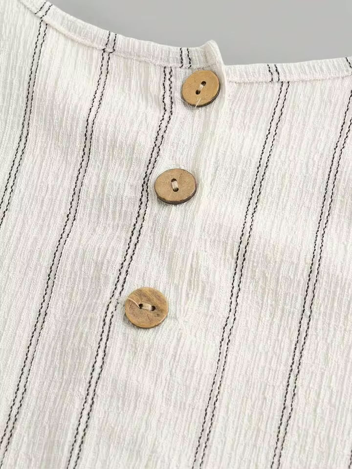 CONJUNTO BEIGE LÍNEAS FINAS