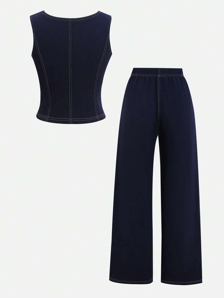 CONJUNTO DENIM VAQUERO