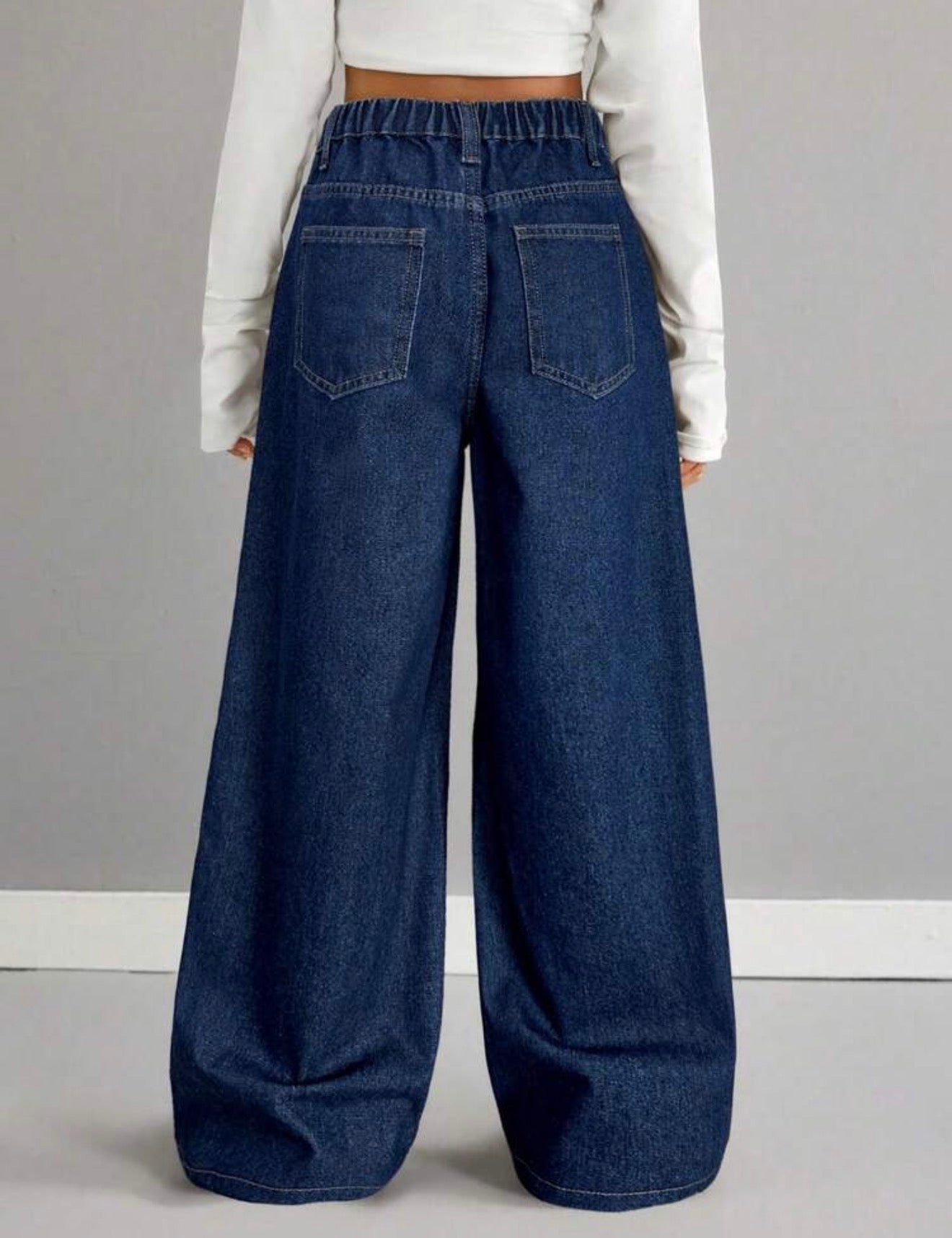 JEAN DENIM ANCHO  *E