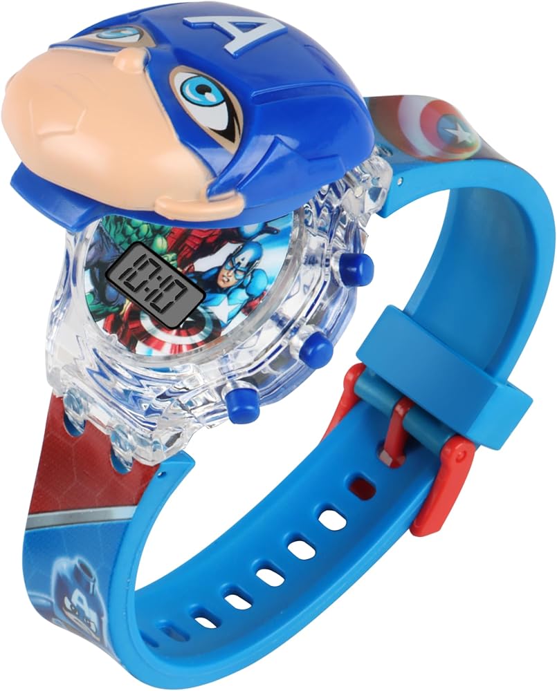 RELOJ CAPITÁN AMERICA