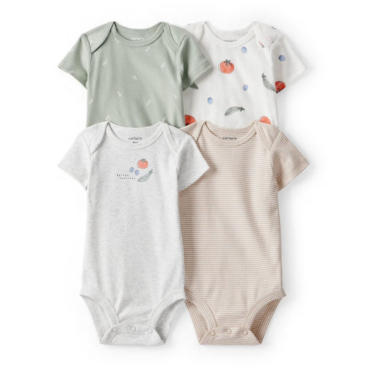 Set de 4 Mamelucos Tomates
