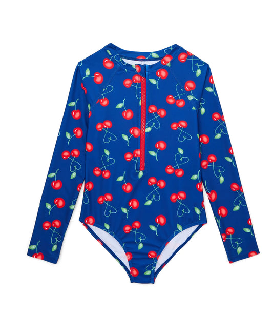 Traje de Baño Manga Larga WN cerezas