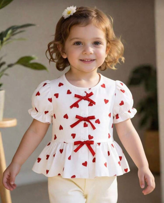 Blusa con Chonguitos rojos