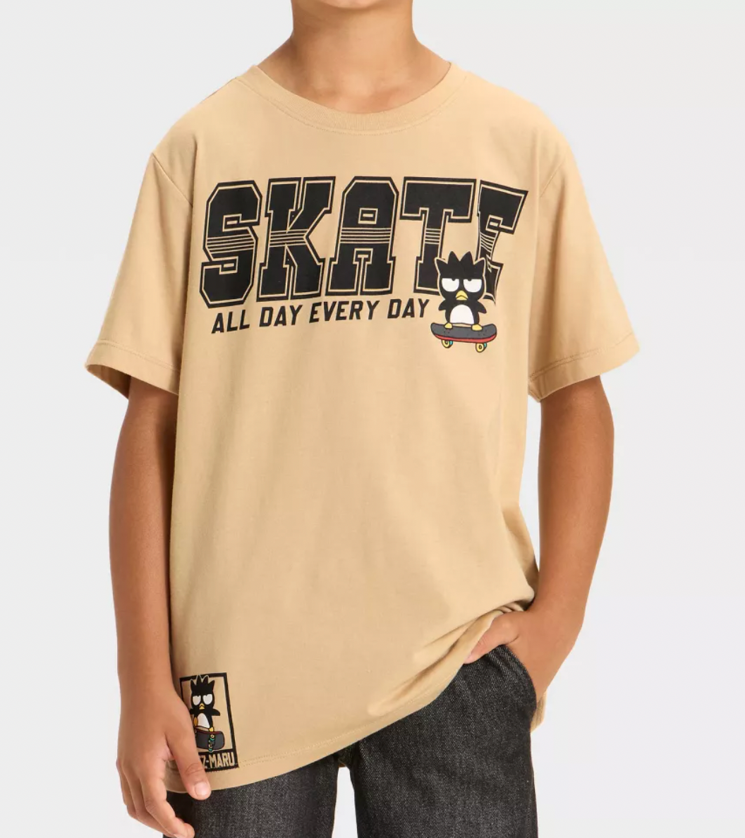 Camiseta Skate crema