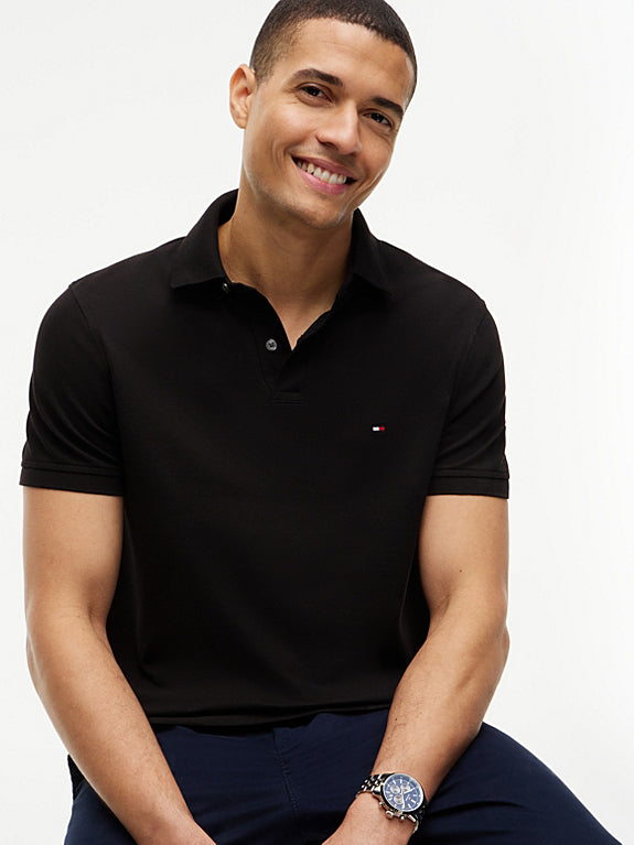 CAMISA NEGRA TOMMY HILFIGER