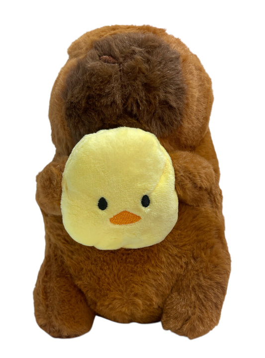 Peluche de Capibara Con Pollito
