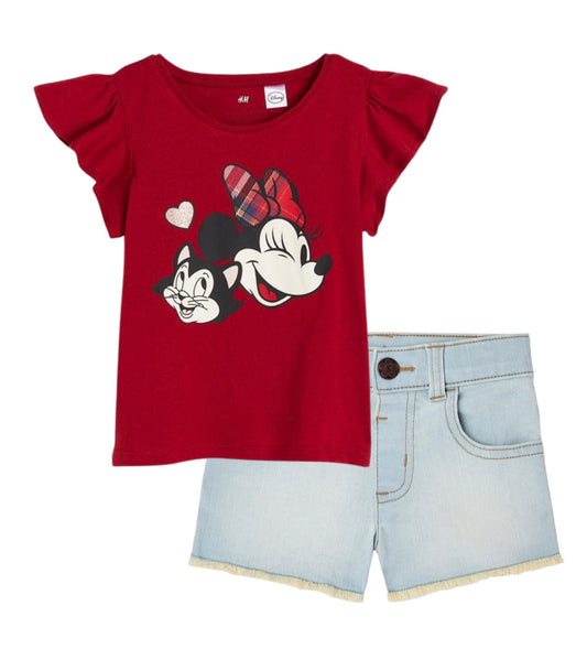 Conjunto bebé camisa y short