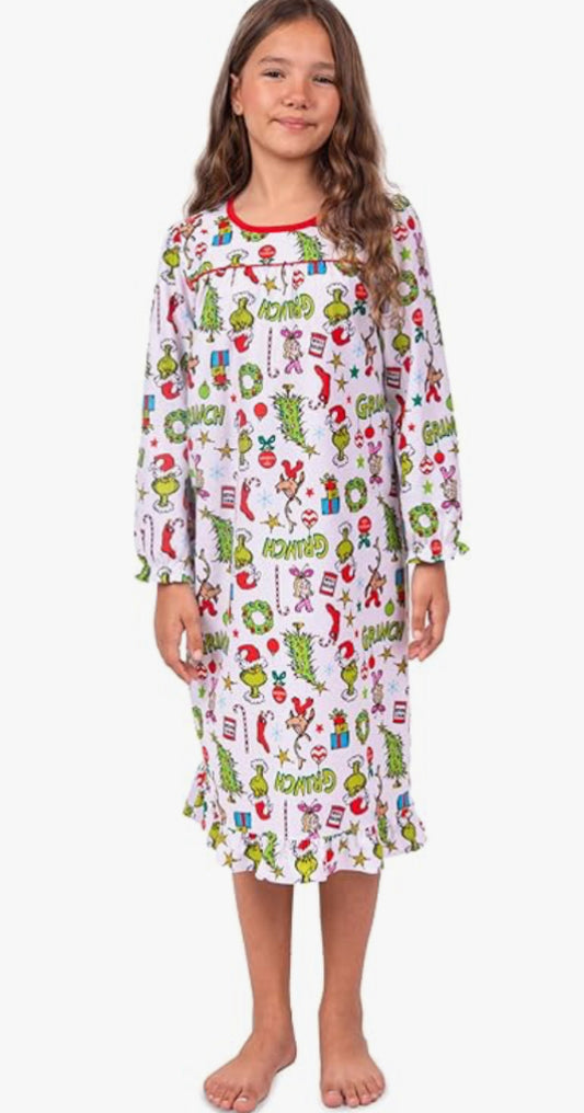 Pijama vestido Grinch