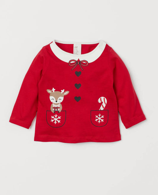 Camisa Navideña venado