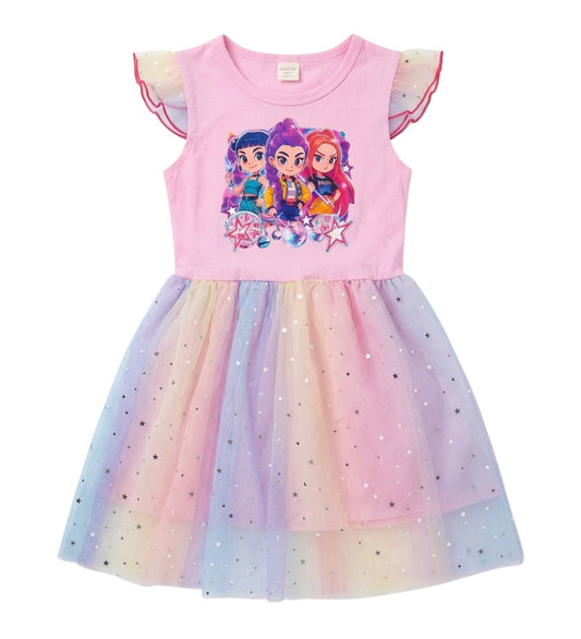 VESTIDO HUNTRIX TUL