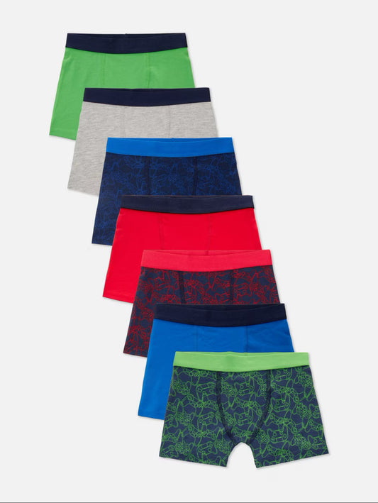 Paquete de 7 Boxers