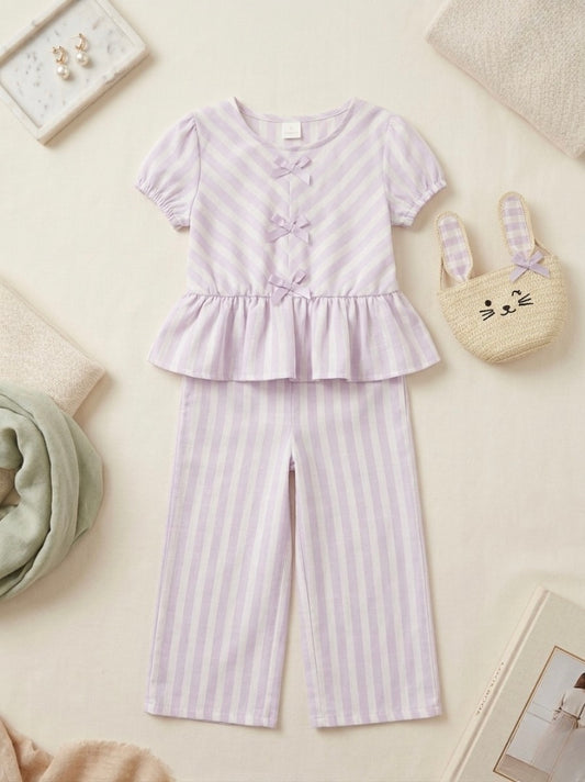 CONJUNTO 3 PIEZAS LILA CONEJITO