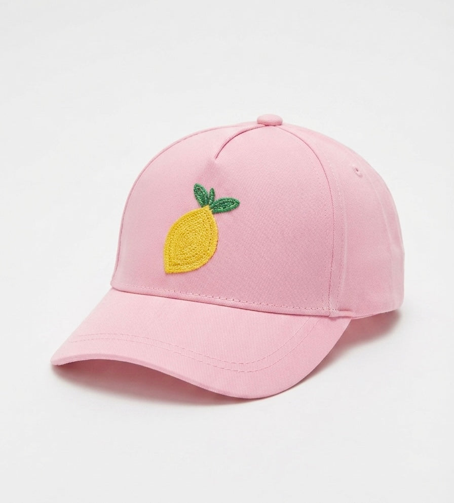 GORRA ROSA LIMÓN