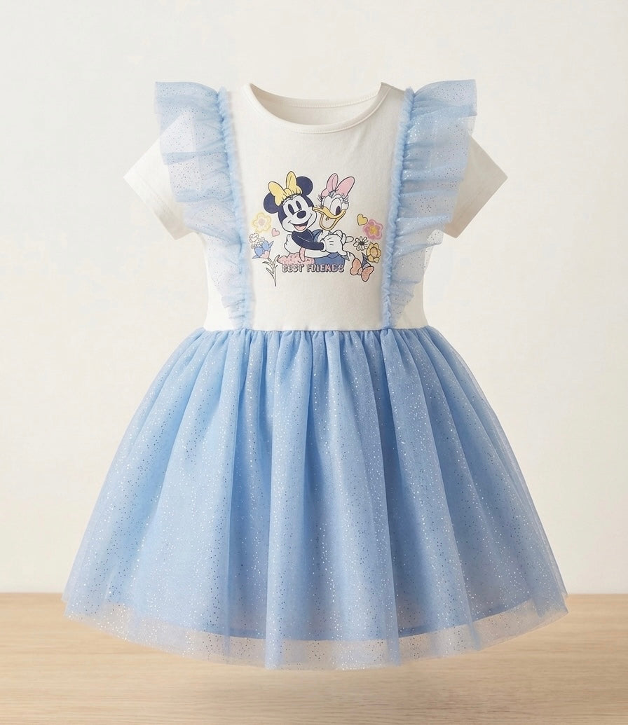 VESTIDO AZUL MINNIE Y DAYSI