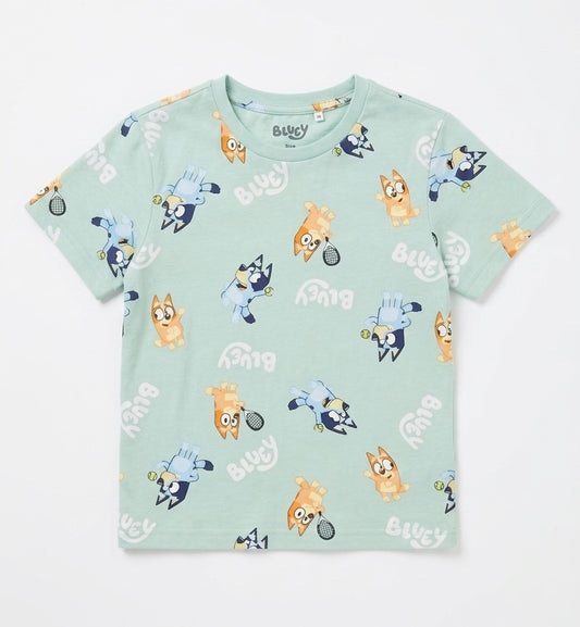 CAMISETA BLUEY VERDE SUAVE